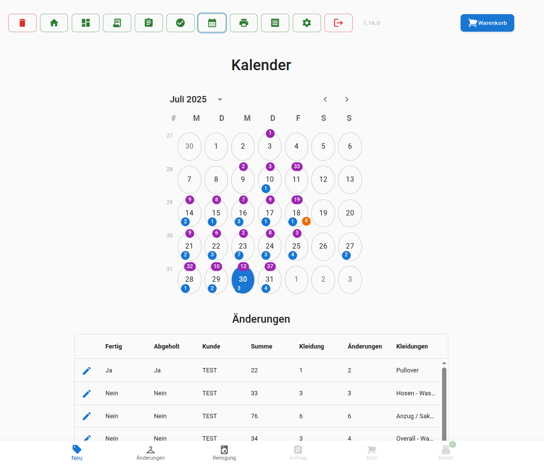 VW Projekt - Entwicklung